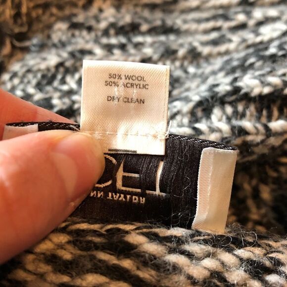 LOFT Single Button Wool Blend Cardigan | Size Medium Cute Classic Knit - Picture 5 of 10